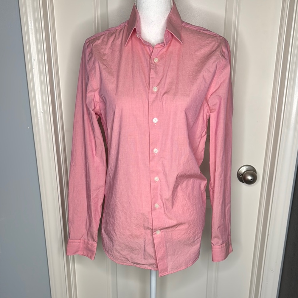 Express 1MX Slim dress Shirt size small